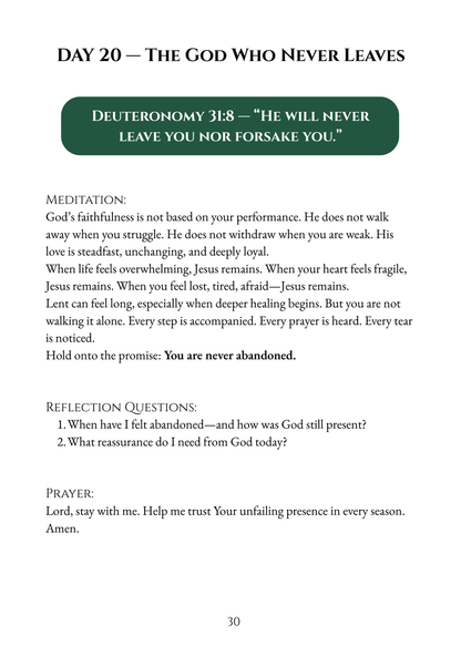 Return to Me: Lenten Prayer Guide: English- WHOLESALE