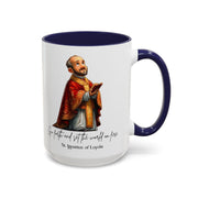 Cute Saint Ignatius of Loyola Mug  Catholic Gift  Faith-Inspired Coffee Cup