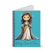 Queen of Peace Journal, Catholic Notebook, Faith-Inspired Writing Gift