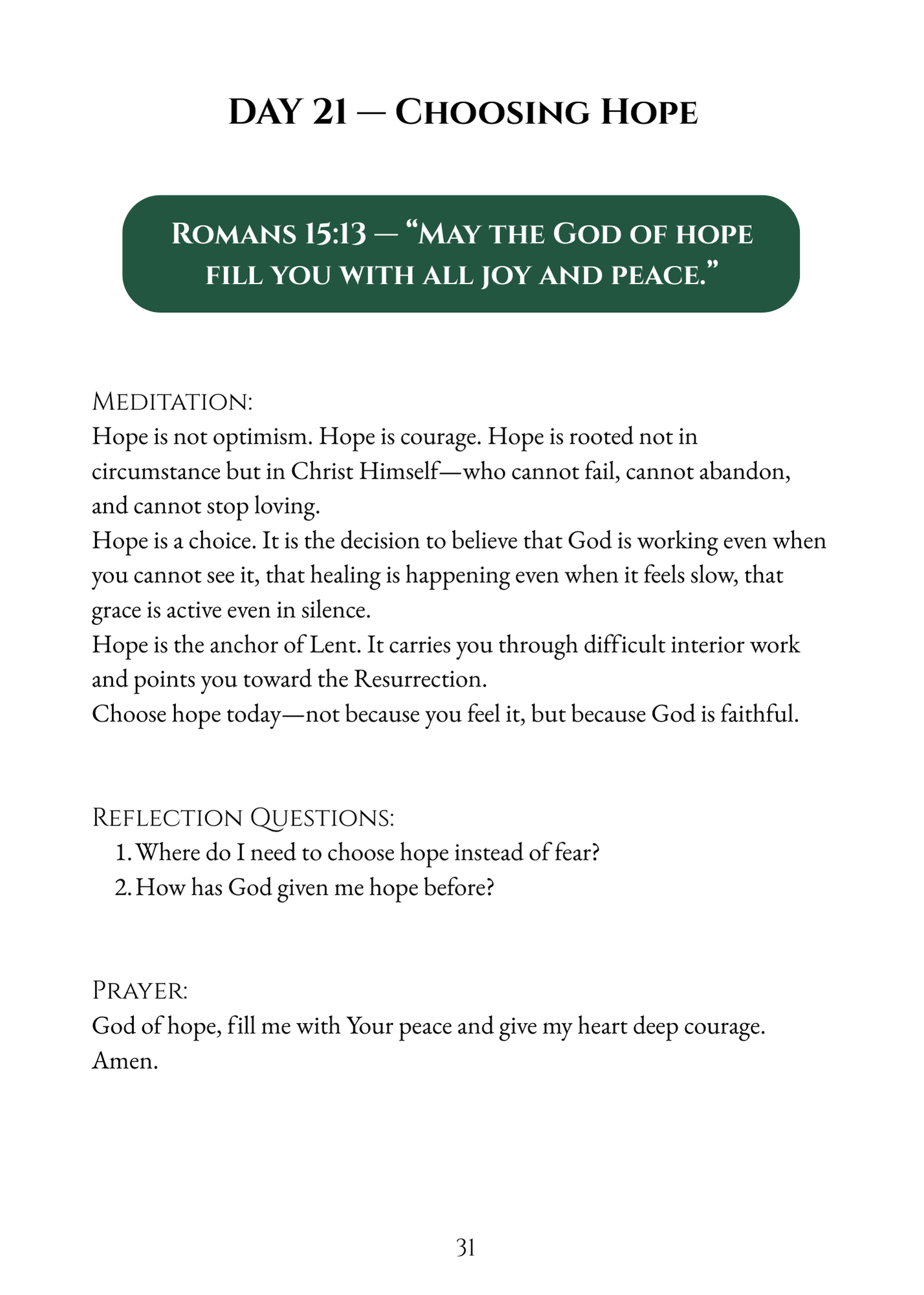 Return to Me: Lenten Prayer Guide: English- WHOLESALE