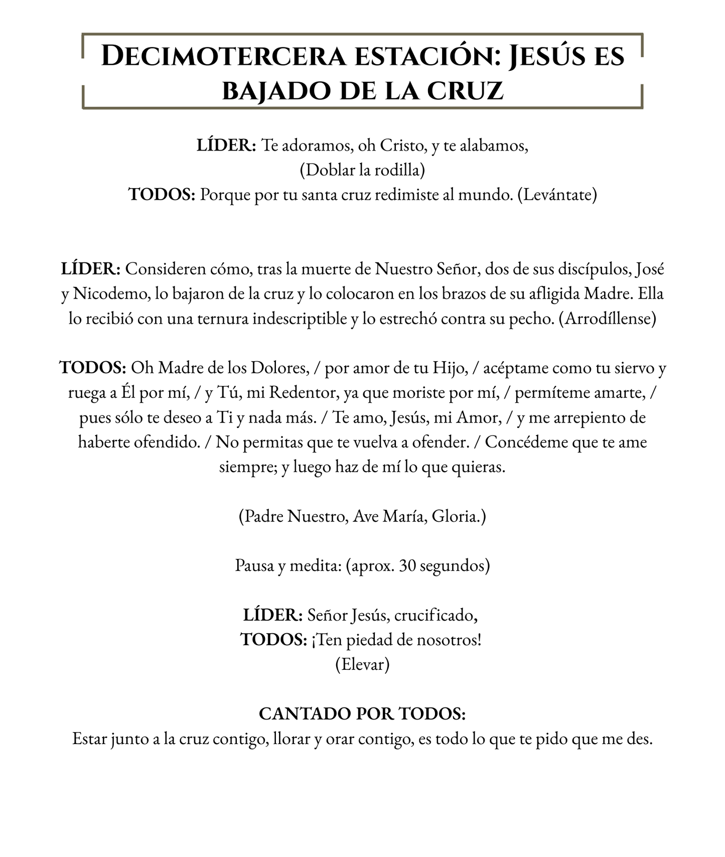 Stations of the Cross Spanish - WHOLESALE