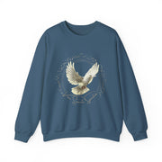 Veni Sancte Spiritus Holy Spirit Dove Sweatshirt | Religious Christian Design