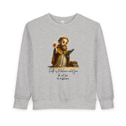 St. Augustine Toddler Sweatshirt, Catholic Apparel