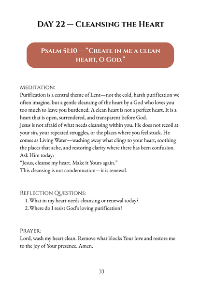 Return to Me: Lenten Prayer Guide: English- WHOLESALE