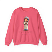 St. Teresa of Calcutta Adult Sweatshirt, Catholic Gift, Faith Apparel in 13 Colors