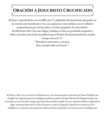 Stations of the Cross Spanish - WHOLESALE