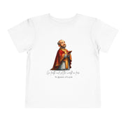 Saint Ignatius of Loyola Toddler Shirt, Catholic Tee for Kids, Faith-Based Gift