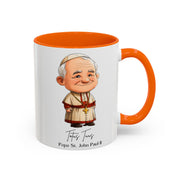 Cute Saint John Paul II Mug  Catholic Gift  Faith-Inspired Coffee Cup