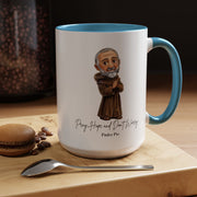 Cute Saint Padre Pio Mug  Catholic Gift  Faith-Inspired Coffee Cup