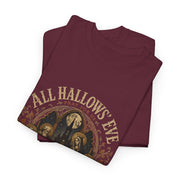 All Hallows' Eve Portrait Tee Vintage Gothic Halloween Shirt All Souls Day Gift for Her Apparel