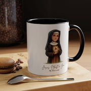 Cute Saint Faustina Mug  Catholic Gift  Faith-Inspired Coffee Cup