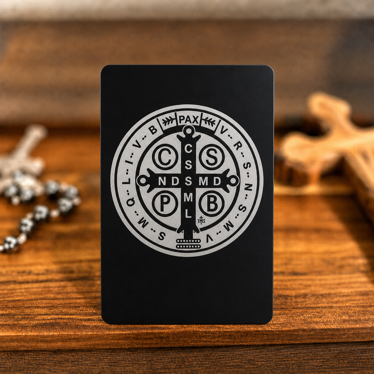 Renunciation of Spirits Holy Card - PREMIUM METAL