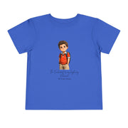 Saint Carlo Acutis Toddler Shirt, Catholic Tee for Kids, Faith-Based Gift