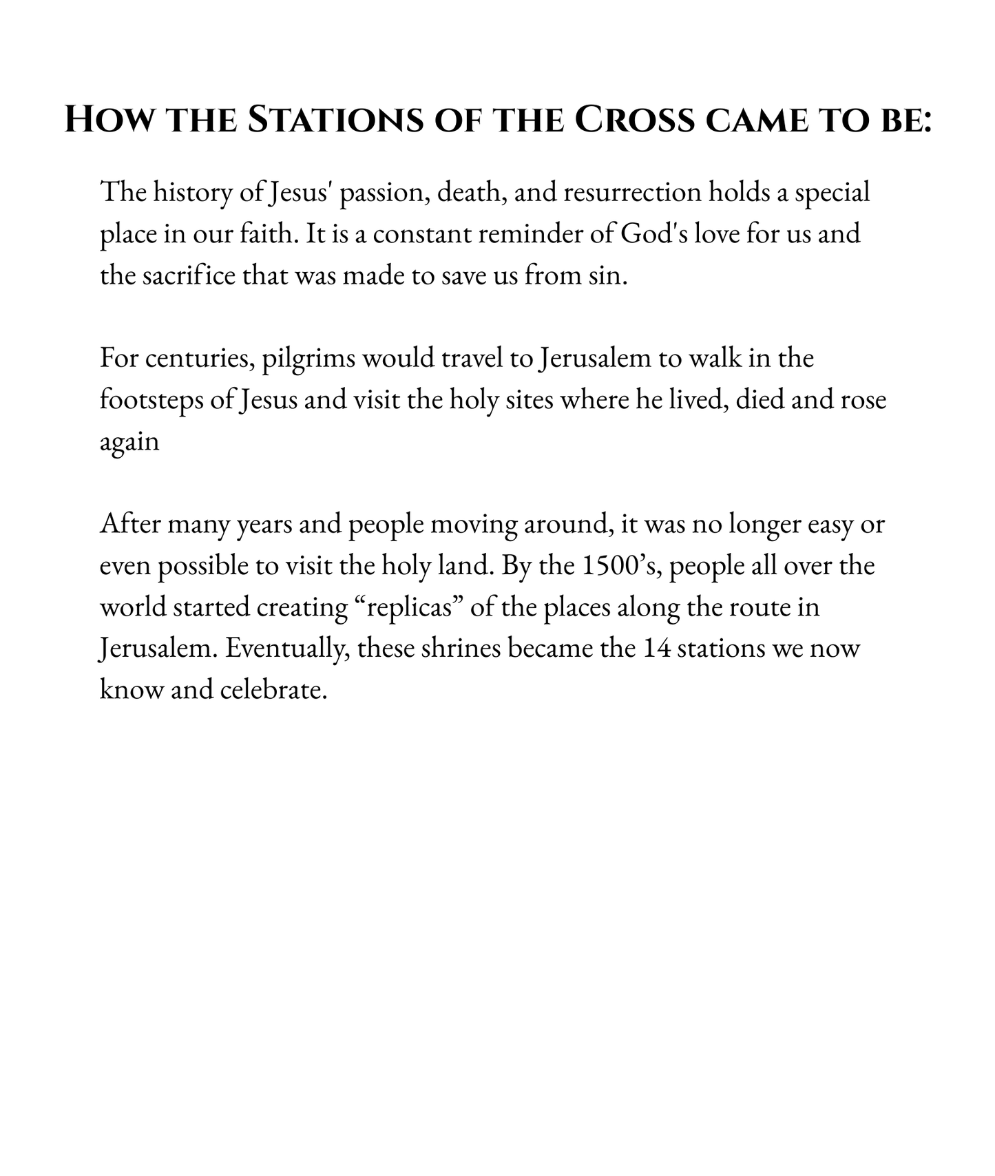 Stations of the Cross - Large Print - WHOLESALE