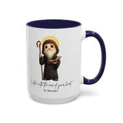 Cute Saint Benedict Mug  Catholic Gift  Faith-Inspired Coffee Cup