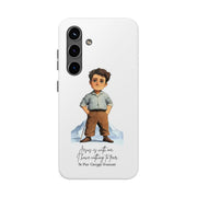 Samsung St Pier Giorgio Frassati Tough Phone Case with Inspirational Quote