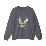Veni Sancte Spiritus Holy Spirit Dove Sweatshirt | Religious Christian Design