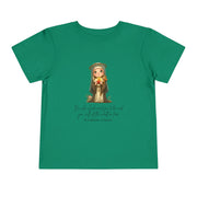 Saint Catherine of Siena Toddler Shirt, Catholic Tee for Kids, Faith-Based Gift