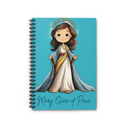 Queen of Peace Journal, Catholic Notebook, Faith-Inspired Writing Gift