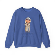 St. Teresa of Calcutta Adult Sweatshirt, Catholic Gift, Faith Apparel in 13 Colors