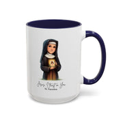 Cute Saint Faustina Mug  Catholic Gift  Faith-Inspired Coffee Cup