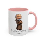 Cute Saint Padre Pio Mug  Catholic Gift  Faith-Inspired Coffee Cup