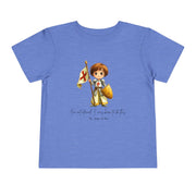 Saint Joan of Arc Toddler T-Shirt, Catholic Kids Tee, Courage & Faith Shirt