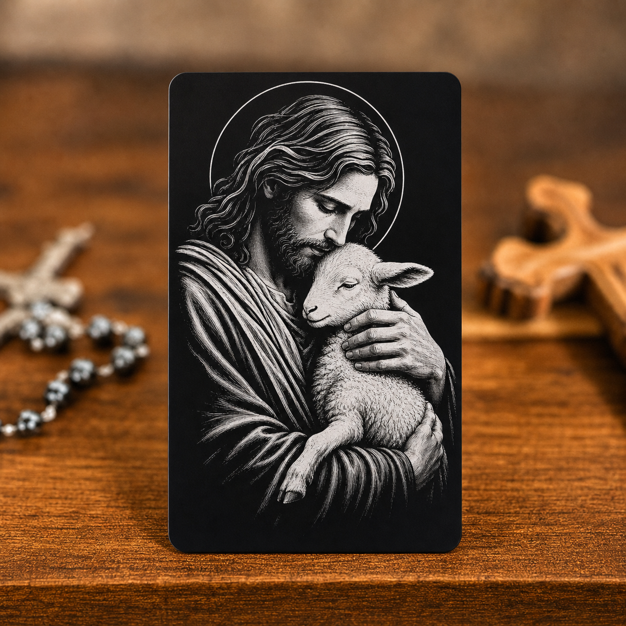 Unity Prayer Holy Card - PREMIUM METAL