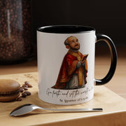 Cute Saint Ignatius of Loyola Mug  Catholic Gift  Faith-Inspired Coffee Cup