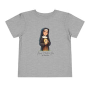 St. Faustina Toddler T-Shirt, Divine Mercy Catholic Kids Tee