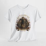 All Hallows' Eve Portrait Tee Vintage Gothic Halloween Shirt All Souls Day Gift for Her Apparel