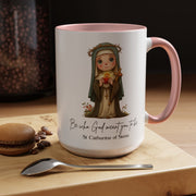 Cute Saint Catherine of Siena Mug  Catholic Gift  Faith-Inspired Coffee Cup