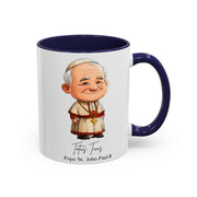 Cute Saint John Paul II Mug  Catholic Gift  Faith-Inspired Coffee Cup