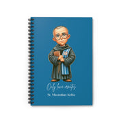 Saint Maximilian Kolbe Journal, Catholic Notebook, Faith-Inspired Writing Gift