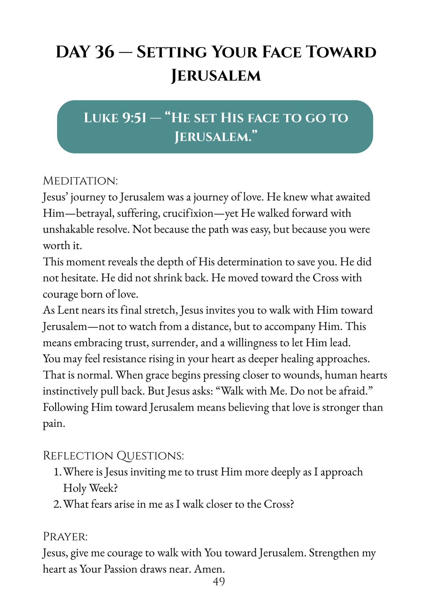 Return to Me: Lenten Prayer Guide: English- WHOLESALE