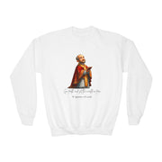 Cozy Cute Saint Ignatius of Loyola Kids Sweatshirt  Catholic Gift  Faith Apparel in 4 Colors