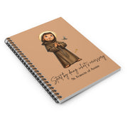 Saint Francis of Assisi Journal, Catholic Notebook, Faith-Inspired Writing Gift