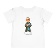 Saint Maximilian Kolbe Toddler Shirt, Catholic Tee for Kids, Faith-Based Gift