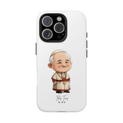 Pope St. John Paul II Tough Phone Case with Inspirational Quote