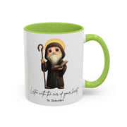 Cute Saint Benedict Mug  Catholic Gift  Faith-Inspired Coffee Cup