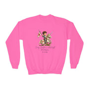 Classic Cute Saint George Kids Sweatshirt  Catholic Gift  Faith Apparel in 4 Colors