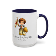 Saint Joan of Arc Mug, Catholic Gift, Faith-Inspired Coffee Cup