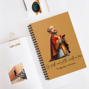 Saint Ignatius of Loyola Journal, Catholic Notebook, Faith-Inspired Writing Gift