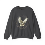 Veni Sancte Spiritus Holy Spirit Dove Sweatshirt | Religious Christian Design