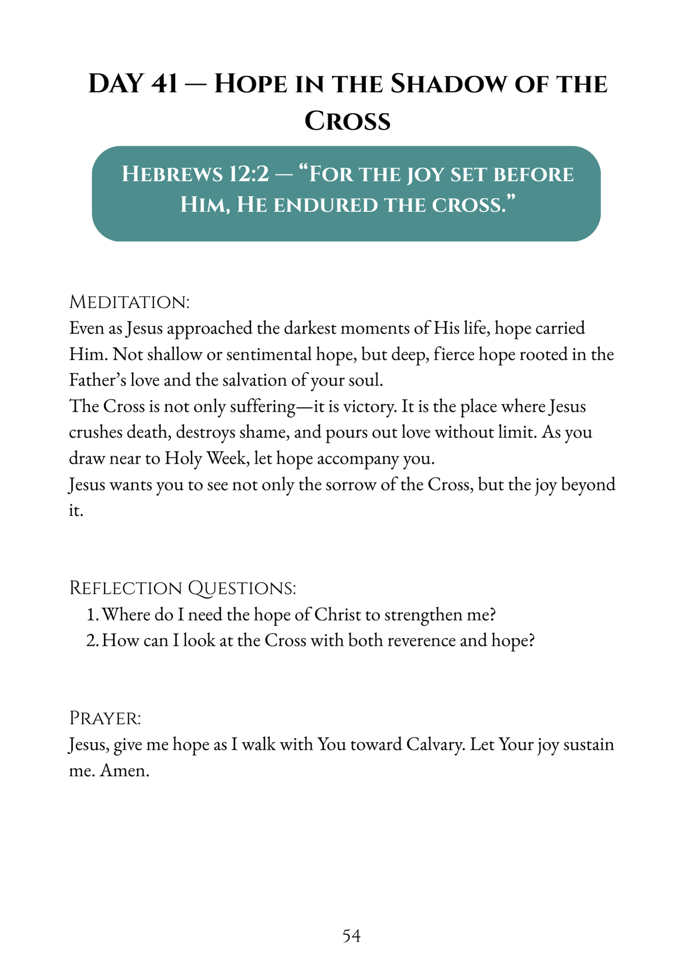 Return to Me: Lenten Prayer Guide: English- WHOLESALE
