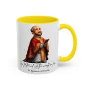 Cute Saint Ignatius of Loyola Mug  Catholic Gift  Faith-Inspired Coffee Cup