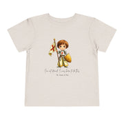 Saint Joan of Arc Toddler T-Shirt, Catholic Kids Tee, Courage & Faith Shirt