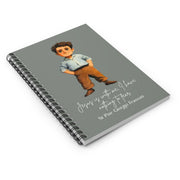 St. Pier Giorgio Frassati “Jesus Is With Me” Spiral Notebook