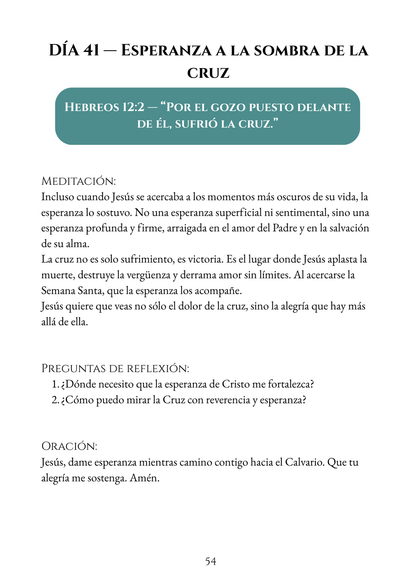 Return to Me: Lenten Prayer Guide: Spanish - WHOLESALE