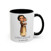 Cute Saint Gianna Molla Mug  Catholic Gift  Faith-Inspired Coffee Cup